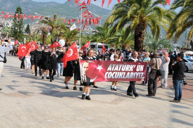 Alanya'da Cumhuriyet Bayramı coşkuyla kutlandı 31