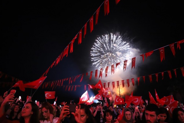 Alanya'da Cumhuriyetimizin 96. Yıl Dönümü Kutlamaları 4