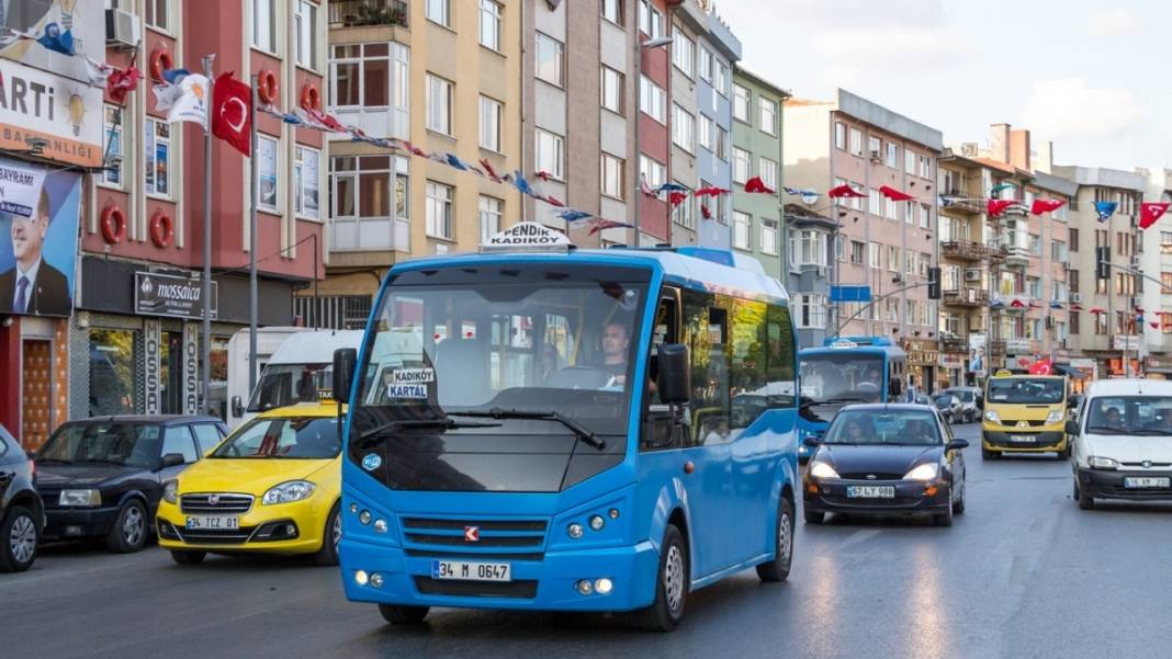 Şehir içi minibüslerde Yeni dönem! Para üstü derdi bitmiştir! 1