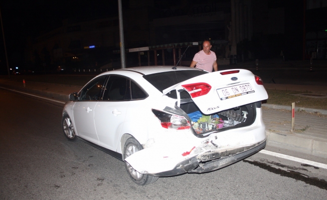 Antalya’da alkollü sürücü kazası