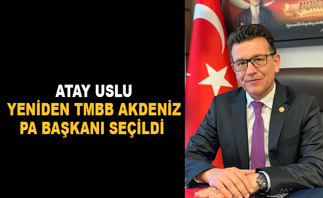 Atay Uslu, yeniden TBMM AKDENİZ-PA Başkanı seçildi