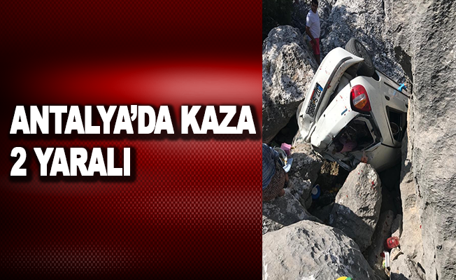 Antalya’da kaza: 2 yaralı