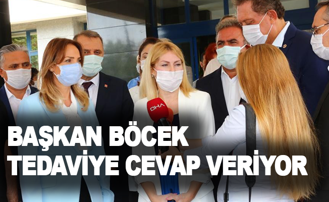 AÜ Rektörü Prof. Dr. Özkan: "Başkan Böcek tedaviye cevap veriyor"
