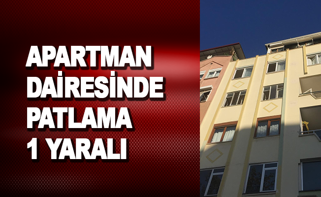 Antalya'da apartman dairesinde patlama: 1 yaralı