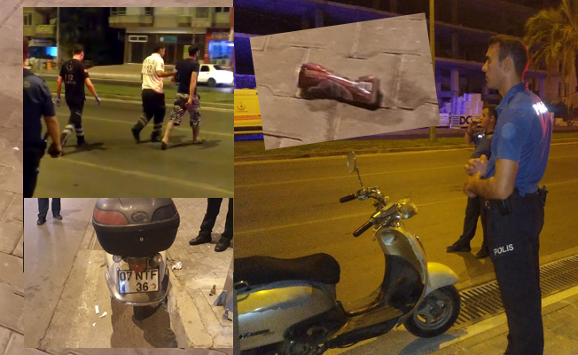 Alkollü Sürücü Alanya'da Kaza Yaptı