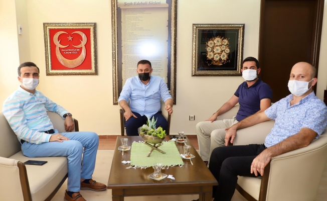 MÜSİAD Başkanı Durusoy, Yücel’i ziyaret etti
