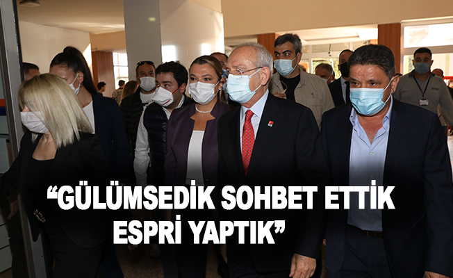 Başkan Böcek’i hastanede ziyaret eden Kılıçdaroğlu: “Gülümsedik, sohbet ettik, espri yaptık”