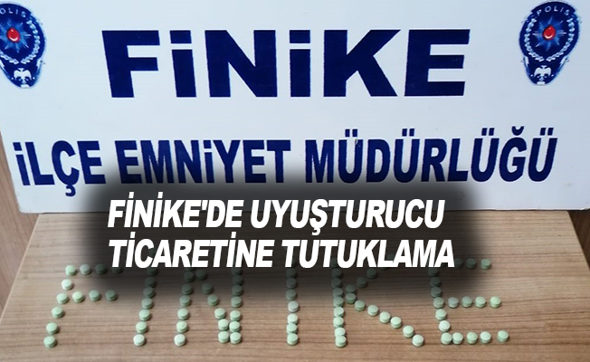 Finike'de uyuşturucu ticaretine tutuklama