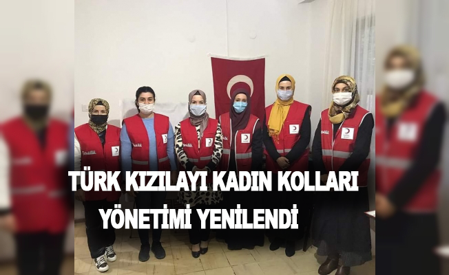 Türk Kızılayı kadın kolları yönetimi yenilendi