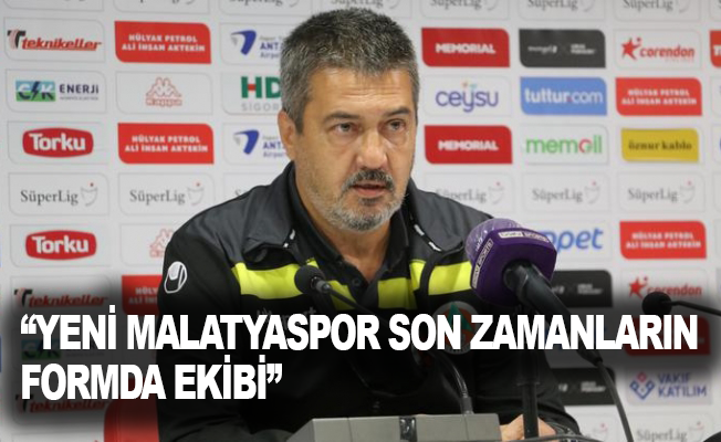 Semih Tokatlı Yeni Malatyaspor maçını değerlendirdi