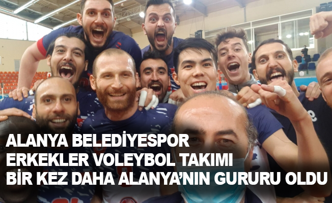 Alanya Belediyesi Voleybol Takımı ligin en iyisi seçildi