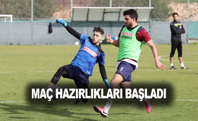 Alanyaspor, Fenerbahçe maçının hazırlıklarına başladı