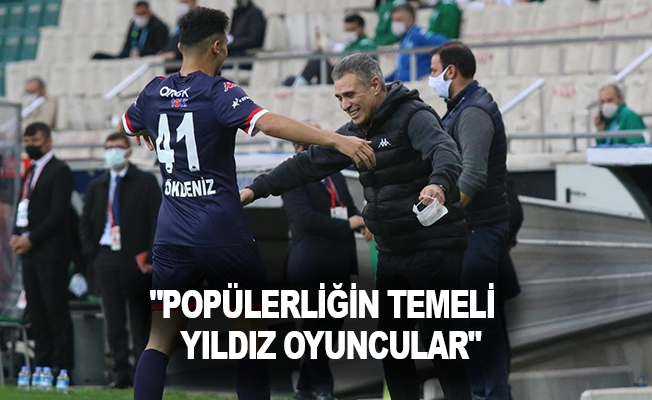 Ersun Yanal "Antalyaspor’da bir yol hikayesi yazmak istiyoruz."