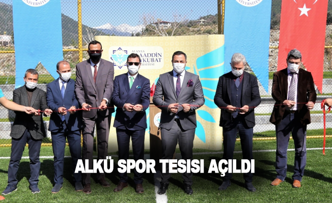 ALKÜ Spor Tesisi açıldı