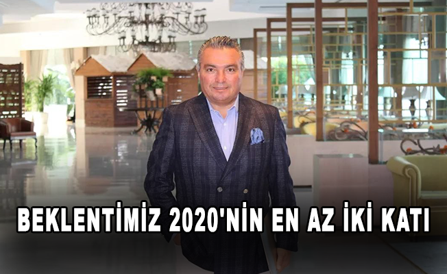 POYD Başkanı Ülkay Atmaca: "Beklentimiz 2020'nin en az iki katı"