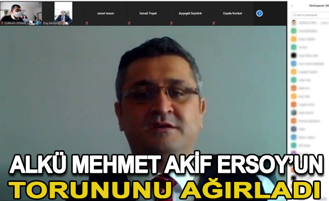 ALKÜ Mehmet Akif Ersoy’un torununu ağırladı