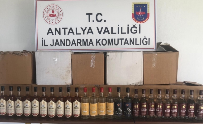Manavgat’ta Sahte İçki Operasyonu