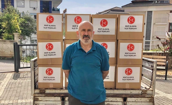 Türkdoğan ve ekibi ihtiyaç sahipleri için gece gündüz çalışıyor