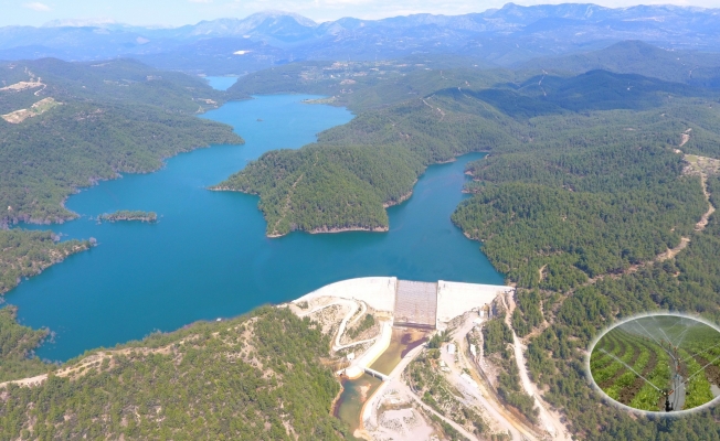 Manavgat Barajından ekonomiye önemli katkı