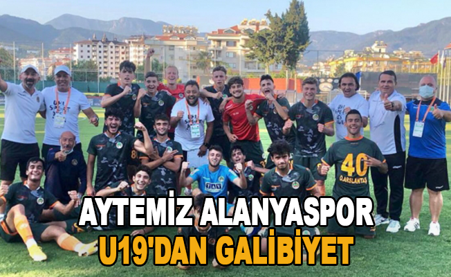 Aytemiz Alanyaspor U19'dan galibiyet