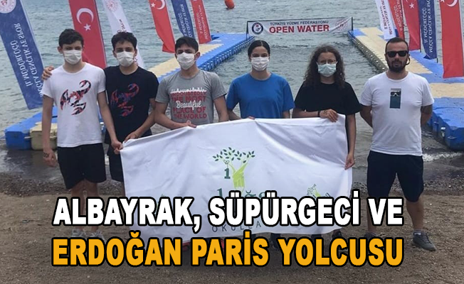 Albayrak, Süpürgeci ve Erdoğan Paris yolcusu