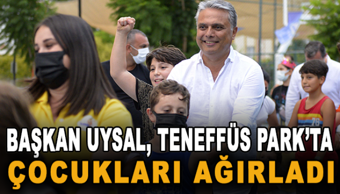 Başkan Uysal, Teneffüs Park’ta çocukları ağırladı