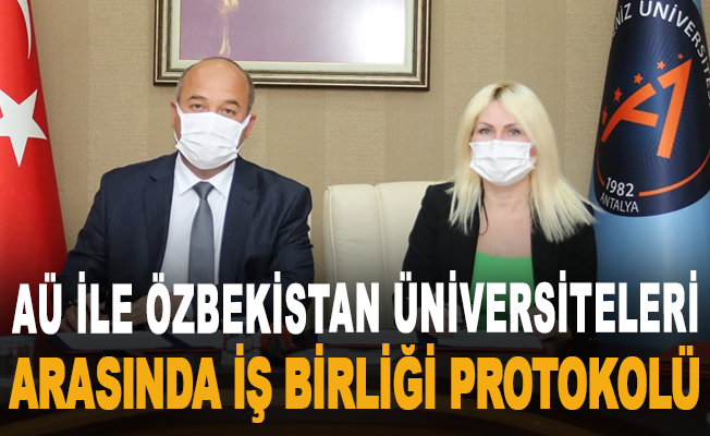AÜ ile Özbekistan Üniversiteleri arasında iş birliği protokolü