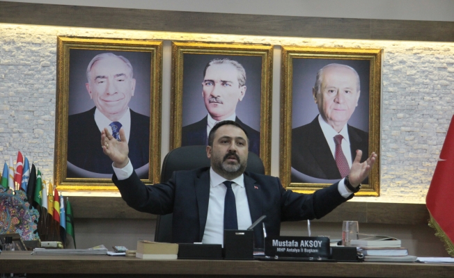 MHP Eski İl Başkanı Aksoy: "İfademi bulmazsanız müfterisiniz"