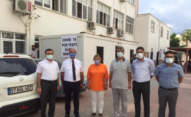 Kumluca’da yeni PCR test merkezi oluşturuldu
