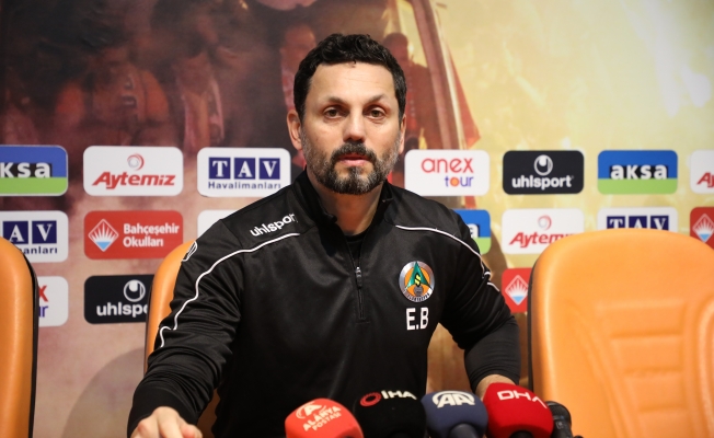 Erol Bulut: ”Sivasspor maçında galip gelmek istiyoruz”