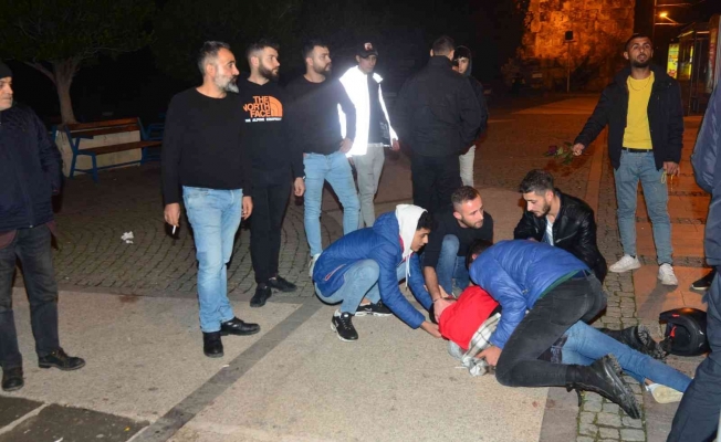 Antalya’da iki grup arasındaki kavgada kan aktı: 1 yaralı