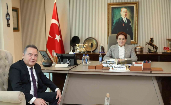 Başkan Böcek, Ankara’da Kılıçdaroğlu ve Akşener ile bir araya geldi