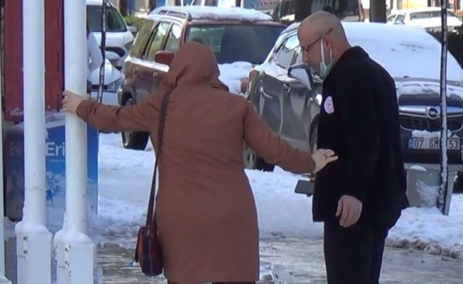 Burdur’da 15 günde 175 kişi karda kayıp hastanelik oldu