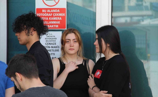 Antalya’da falezlerden düşen üniversite öğrencisinin cenazesi morgtan alındı