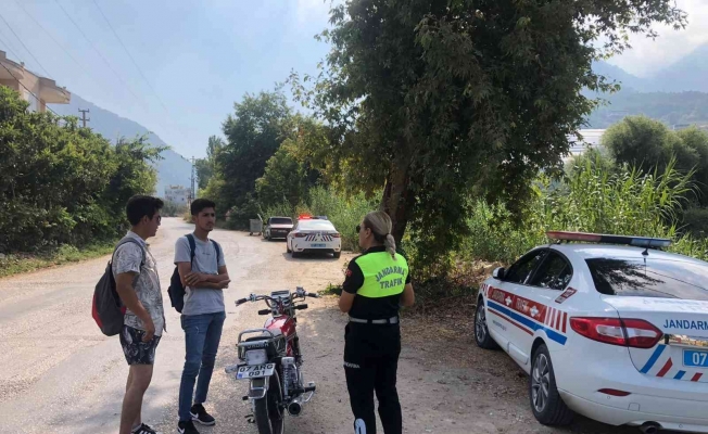 Antalya’da motosiklet denetimi: 320 sürücüye 260 bin TL ceza