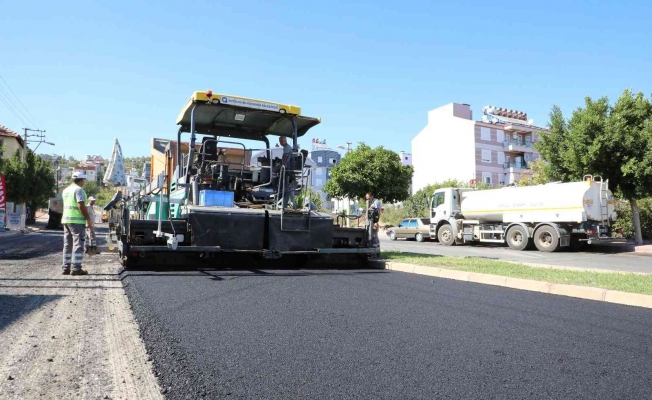 Barış Manço Bulvarı’nın asfaltı yenilendi