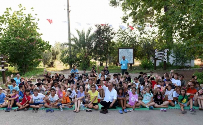 Muratpaşa’nın doğa kampına 968 çocuk katıldı