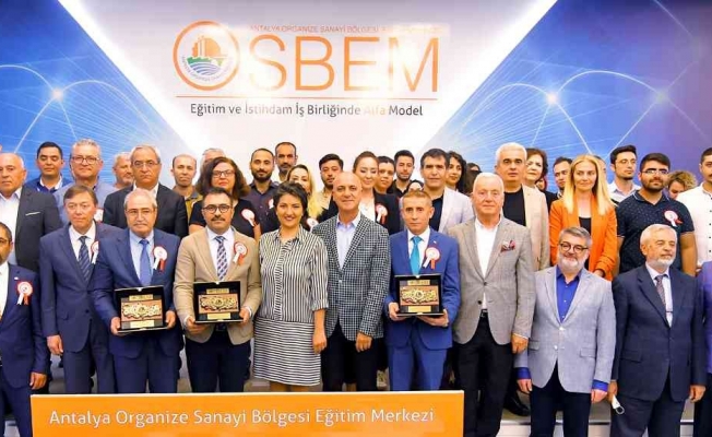 Antalya OSB yeni dönem eğitimleri açıklandı