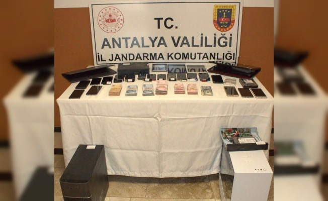 Antalya’da yasadışı bahis operasyonu: 4 tutuklama
