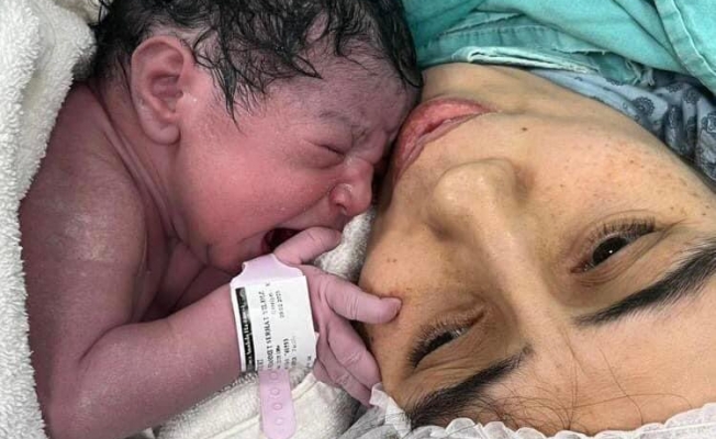 Depremden Kurtuldu, Mucize bebek Alanya’da dünyaya geldi