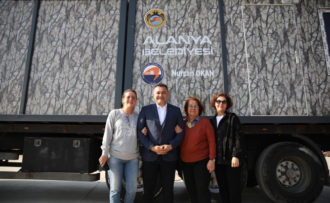 Alanya'da Konteyner Ev Kampanyasına Destek Sürüyor