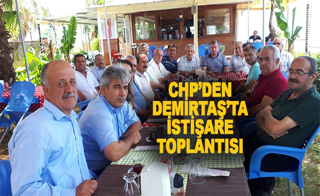 CHP'den Demirtaş'ta istişare toplantısı