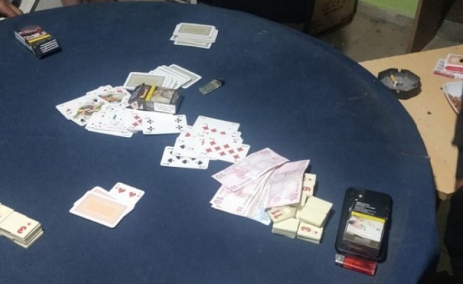 Alanya'da kumar oynayan kişilere para cezası