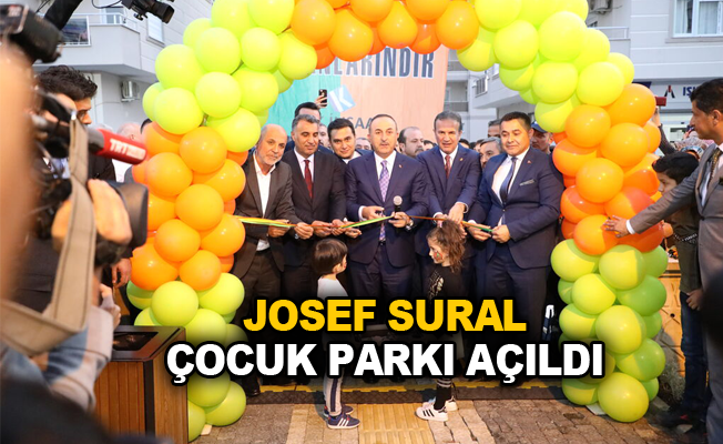 Josef Sural Çocuk Parkı açıldı