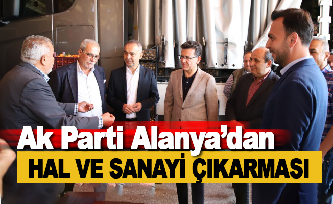 AK Partili Uslu, Müftüoğlu ile Toklu’dan hal ve sanayi çıkarması
