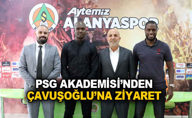 PSG Akademisi'nden Çavuşoğlu'na ziyaret