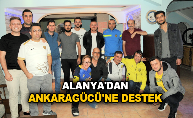Alanya'dan Ankaragücü'ne destek