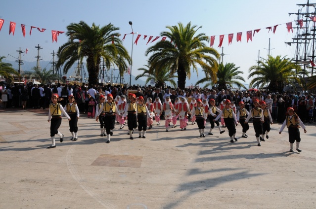 Alanya'da Cumhuriyet Bayramı coşkuyla kutlandı