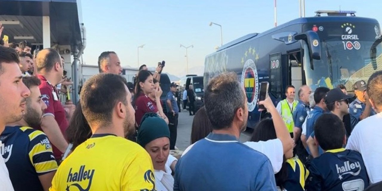 Fenerbahçe, Alanya'da coşkulu karşılama ile buluştu!