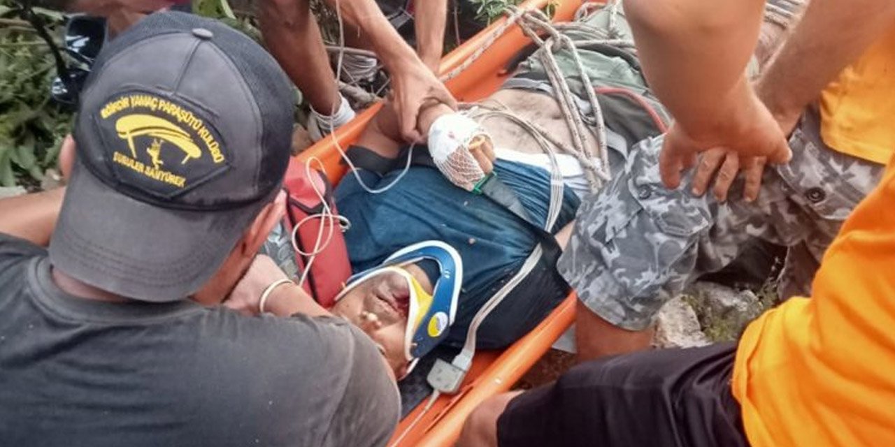 Alanya'da yamaç paraşütü kazası! 1 turist öldü, 1 paraşüt pilotu ağır yaralı
